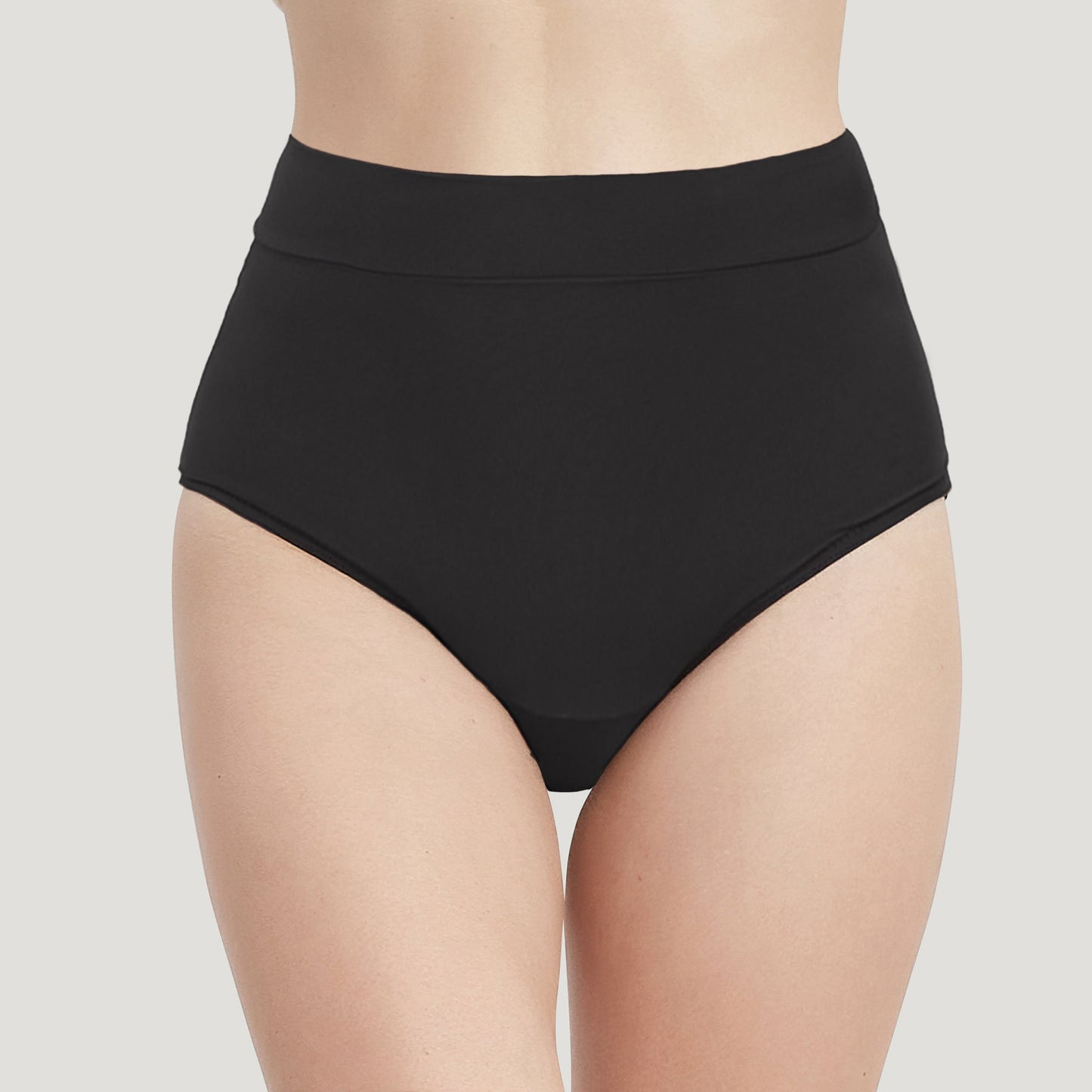 High-Waisted Incontinence Swim Bottoms