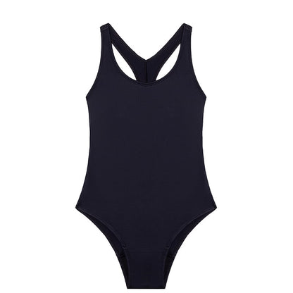 Incontinence One-Piece Swimsuit With Racerback